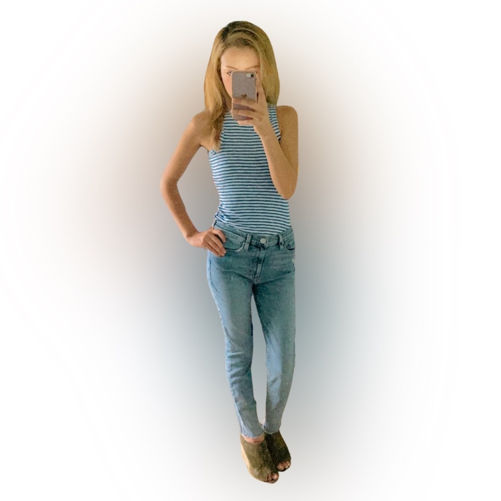 HUDSON HIGH RISE JEANS SIZE 28 - Picture 3 of 8